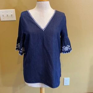 Ann Taylor Denim Tunic Size M